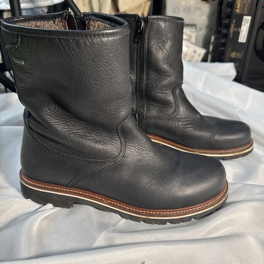 Samuel Hubbard Mens Boots Sz 9 Shearling Lining Black